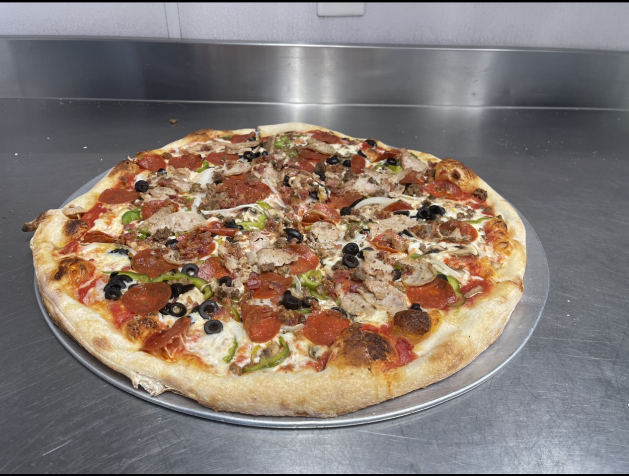 Order Supreme Pizza food online from Johnny's Pizza store, Cary on bringmethat.com