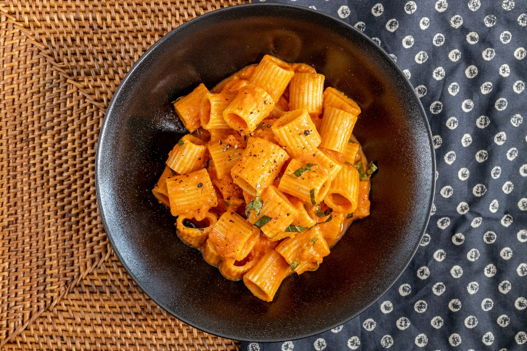 Order Meal - Rigatoni With Vodka Sauce food online from Aux Delices store, Darien on bringmethat.com