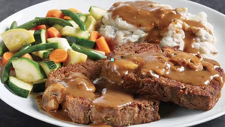 Order Home-Style Meatloaf Family Meal food online from Marie Callender store, Las Vegas on bringmethat.com