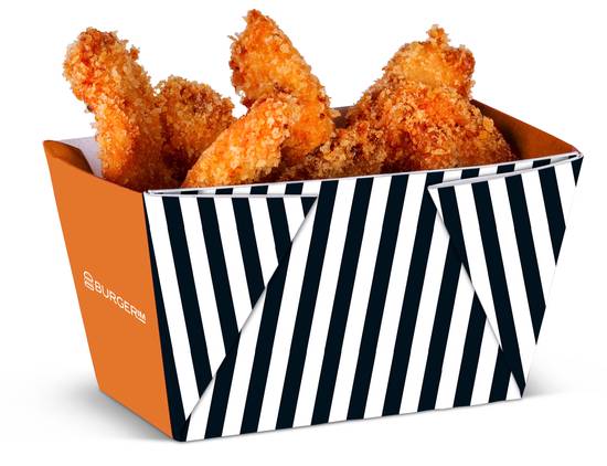 Order Crispy Chicken Strips (4 Pieces) food online from Burgerim - High St store, Columbus on bringmethat.com