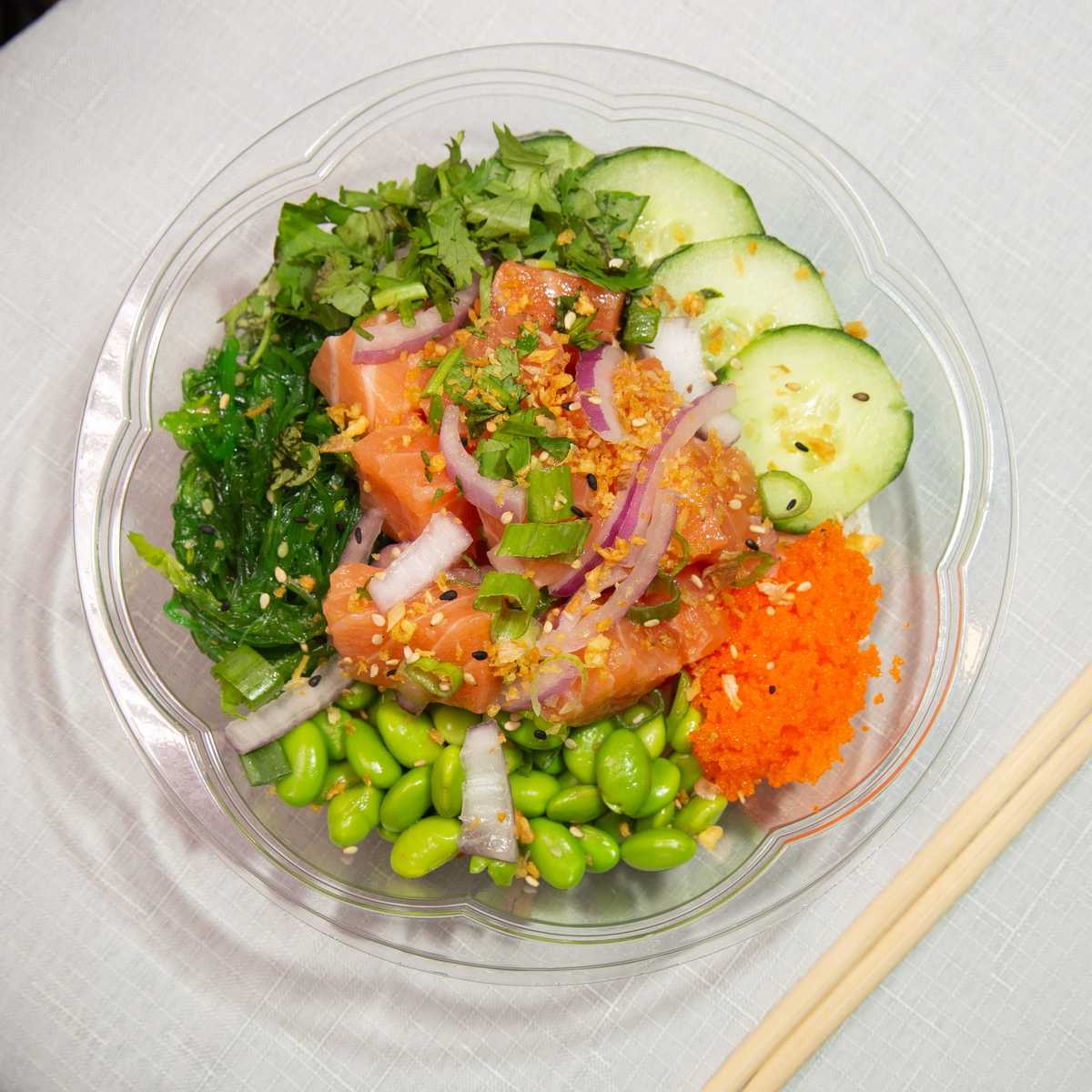 Order 1 Protein Poke Bowl food online from F&F Poke Bowl store, Erie on bringmethat.com