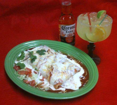 Order The Classic Wet Burrito food online from Tios Mexican Cafe store, Columbia on bringmethat.com