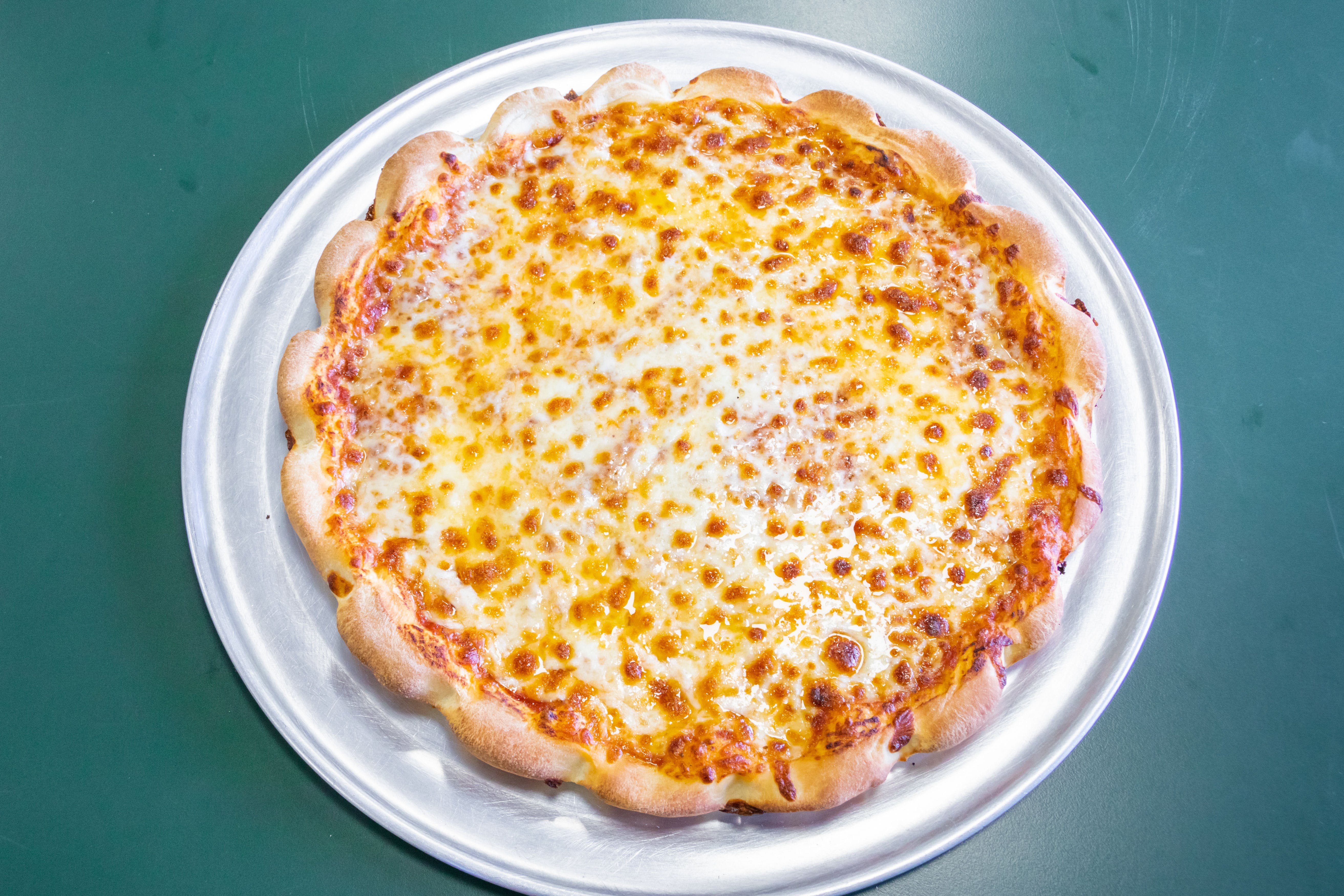 Order Cheese Pizza - Small 9'' (6 Slices) food online from Casamel's Pizza store, Parma on bringmethat.com