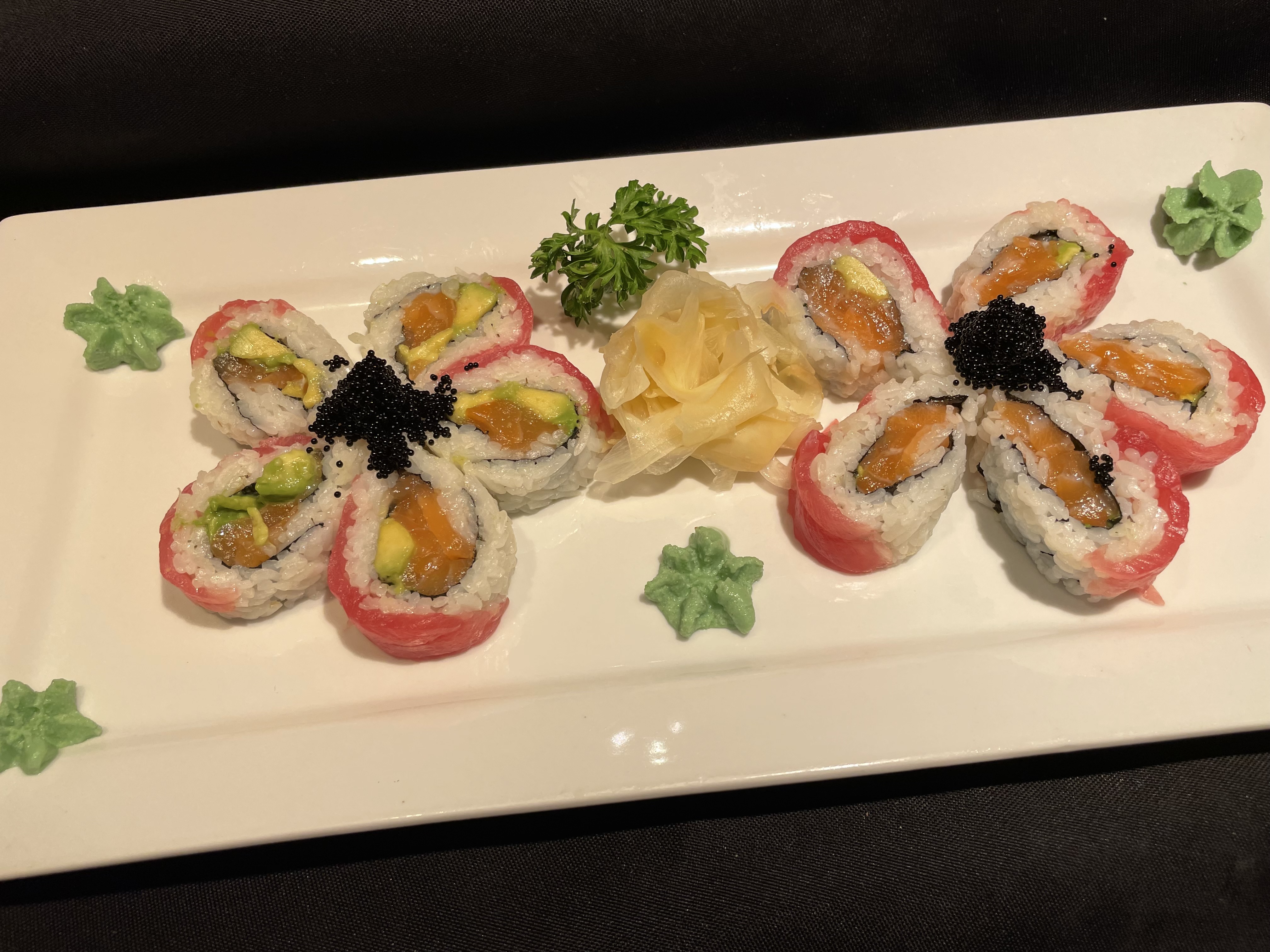 Order Cherry Blossom Roll food online from Sushi Hub store, Stockton on bringmethat.com