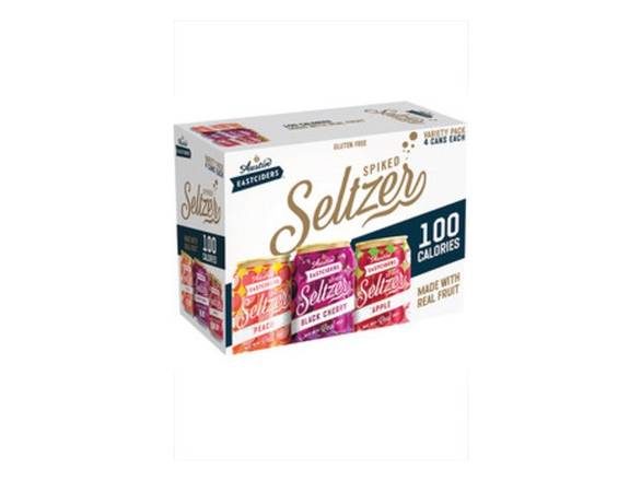 Order Austin Eastciders Spiked Seltzer Variety Pack  - 12x 12oz Cans food online from Goody Goody Liquor store, Addison on bringmethat.com