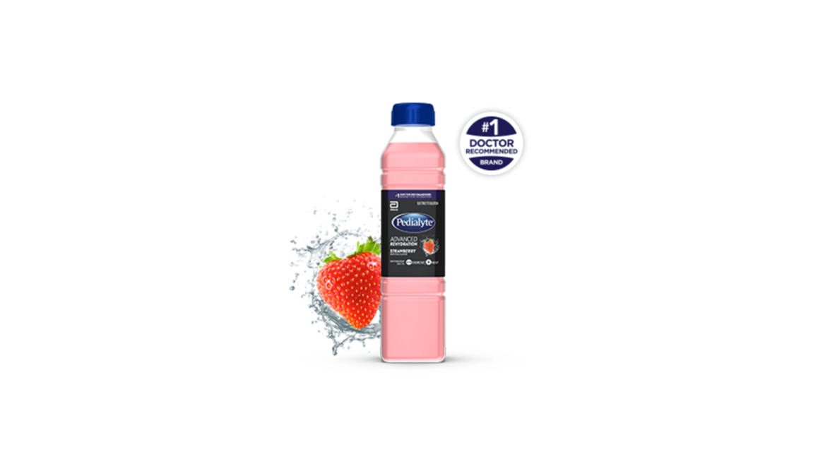 Order Pedialyte® Strawberry 16.9 oz food online from Rebel store, Pleasant Hill on bringmethat.com