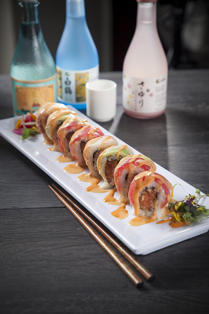 Order F15. Triple Tuna Roll food online from Sake Sushi Japanese store, Montrose on bringmethat.com