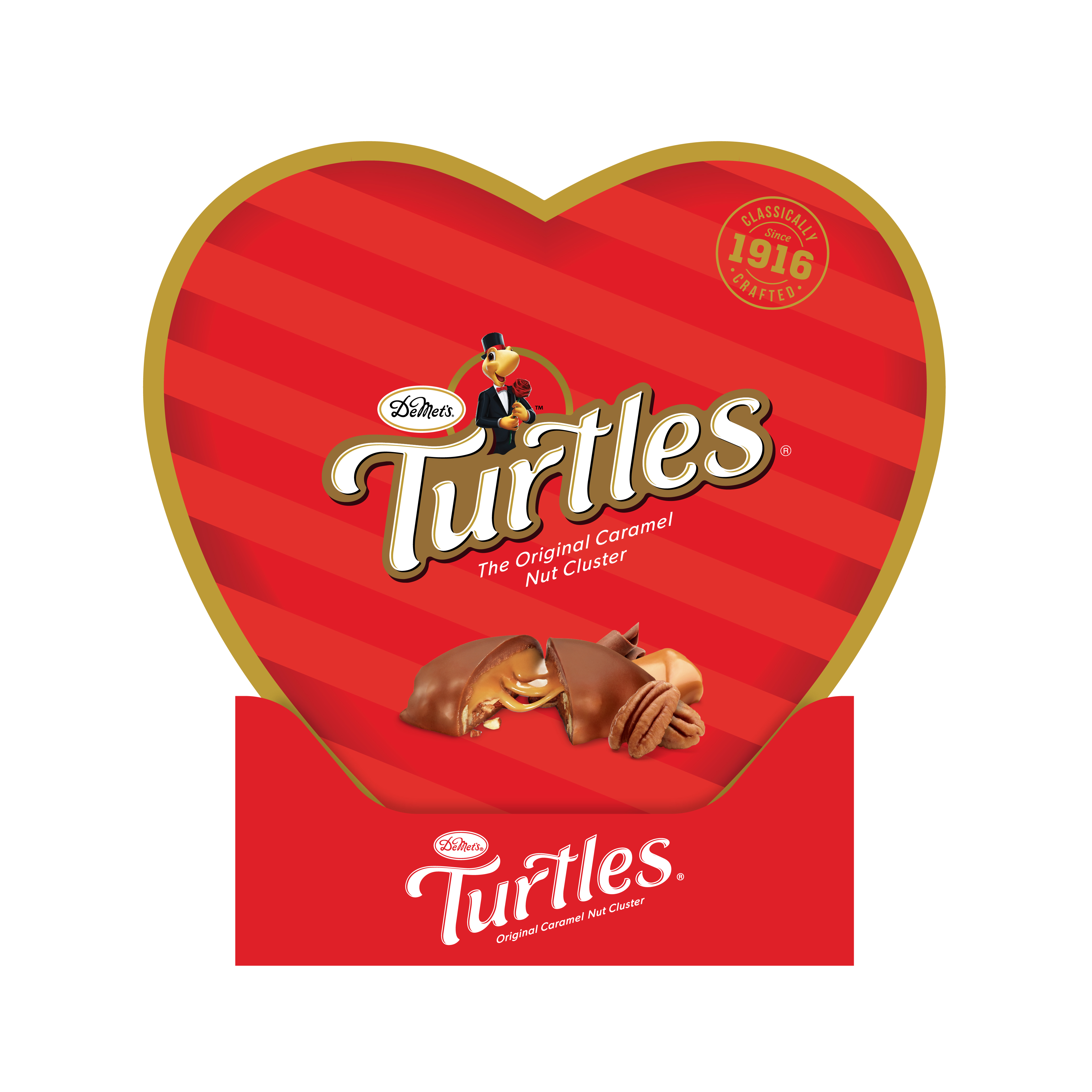 Order DeMat's Turtles Valentine's Box - 6.5 oz food online from Rite Aid store, MILLER PLACE on bringmethat.com