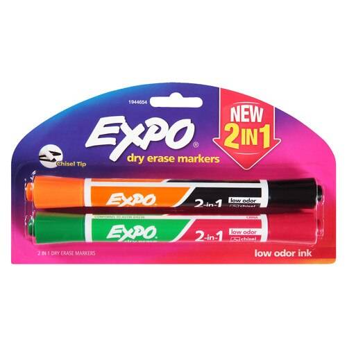 Order Expo Dual Ended Low Odor Markers - 2.0 ea food online from Walgreens store, Enterprise on bringmethat.com