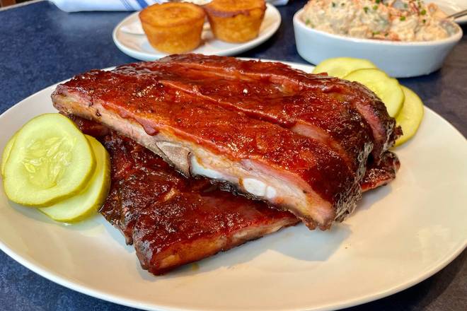Order Spare Ribs food online from Blue Smoke store, New York on bringmethat.com