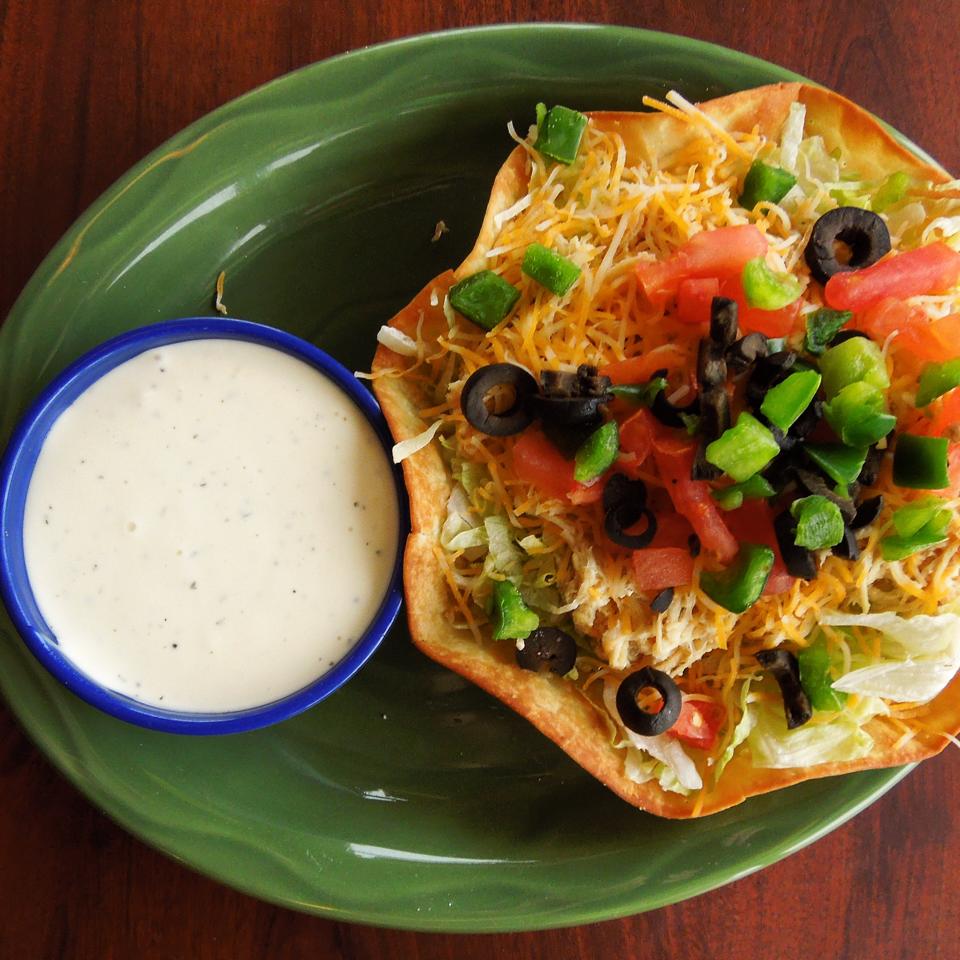Order Taco Salad food online from Hacienda Mexican Restaurants store, Kokomo on bringmethat.com