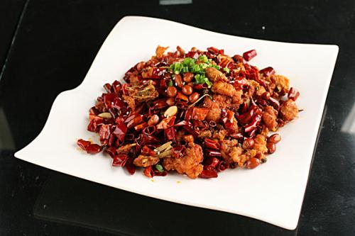 Order Spicy Chicken with Chongqing Style food online from Schouse store, Princeton on bringmethat.com