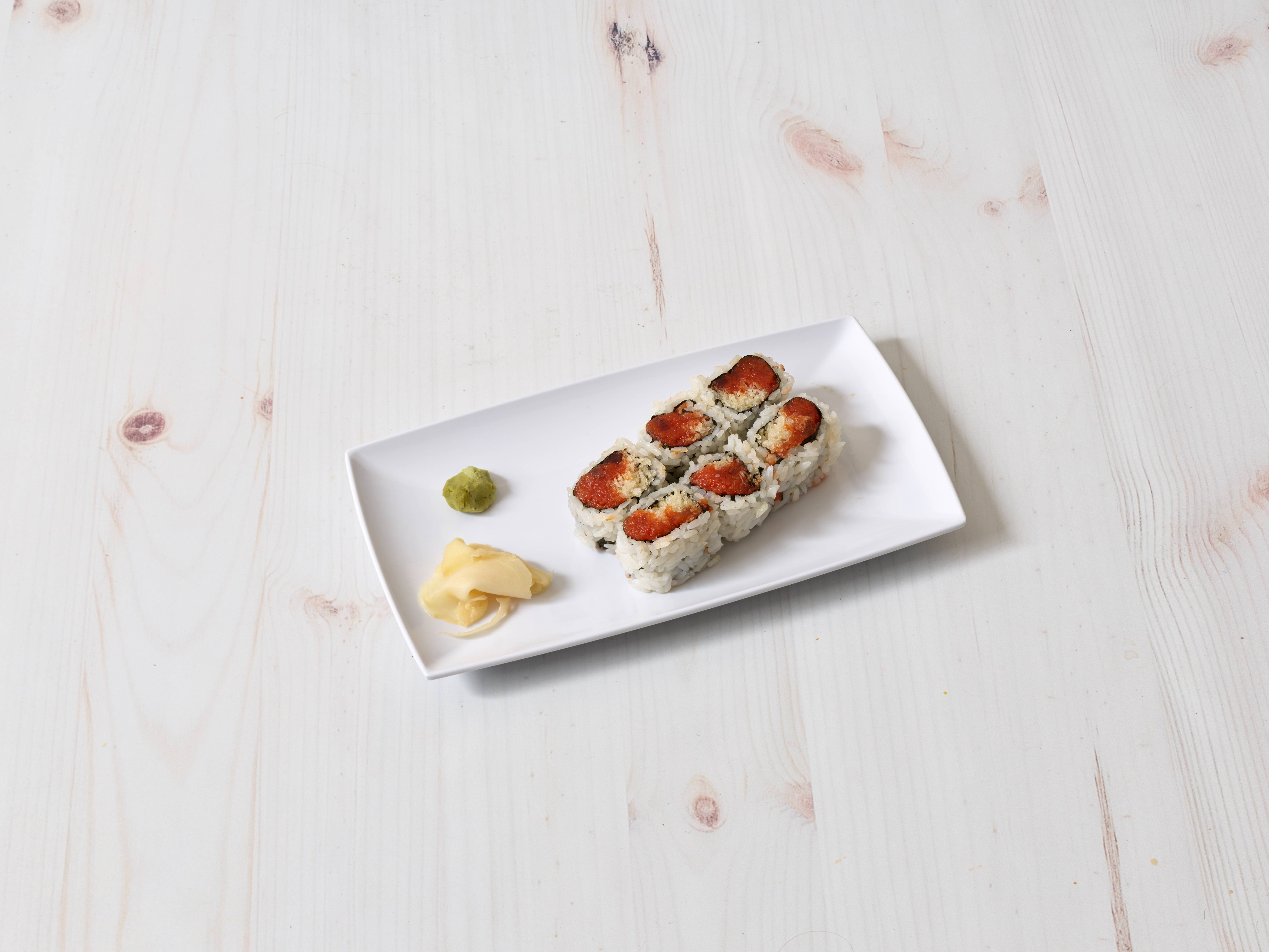Order Crunch Spicy Tuna Roll food online from Kumo store, New York on bringmethat.com