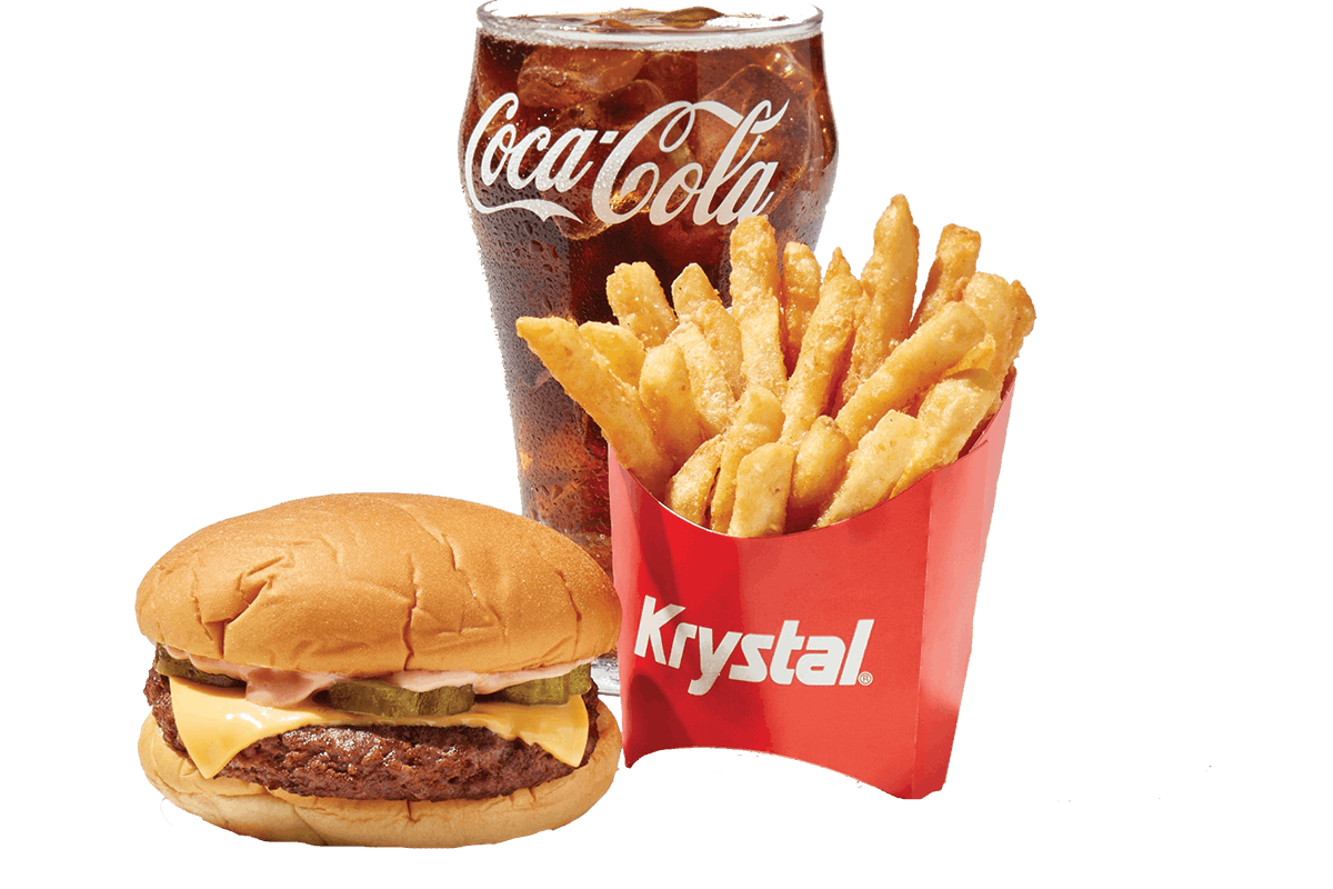 Order BIG BURGER COMBO food online from Krystal store, Knoxville on bringmethat.com