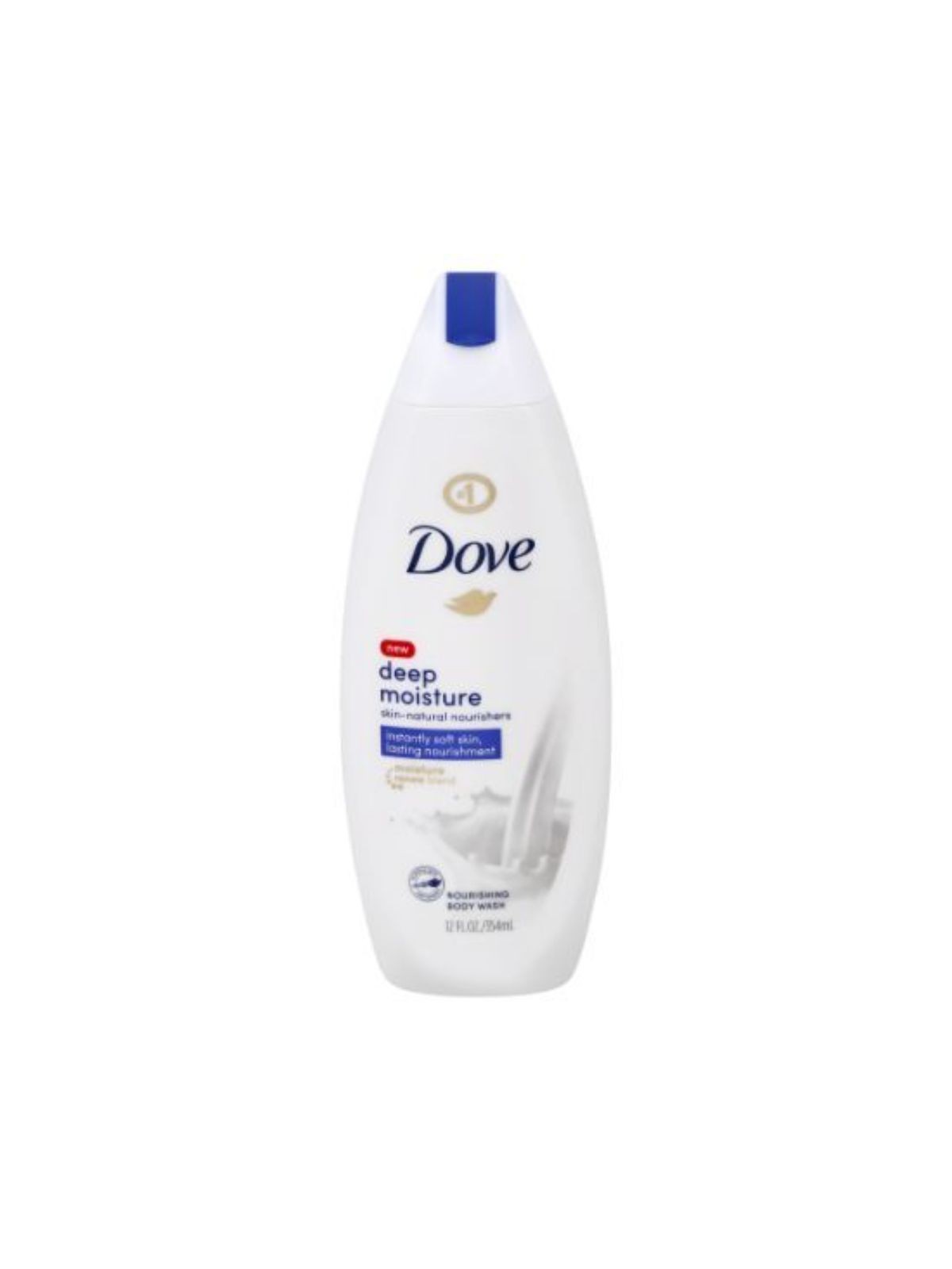 Order Dove Deep Moisture Body Wash (12 oz) food online from Stock-Up Mart store, Los Angeles on bringmethat.com