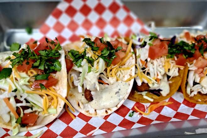 Order Street Fish Tacos food online from Que Chilero store, Houston on bringmethat.com
