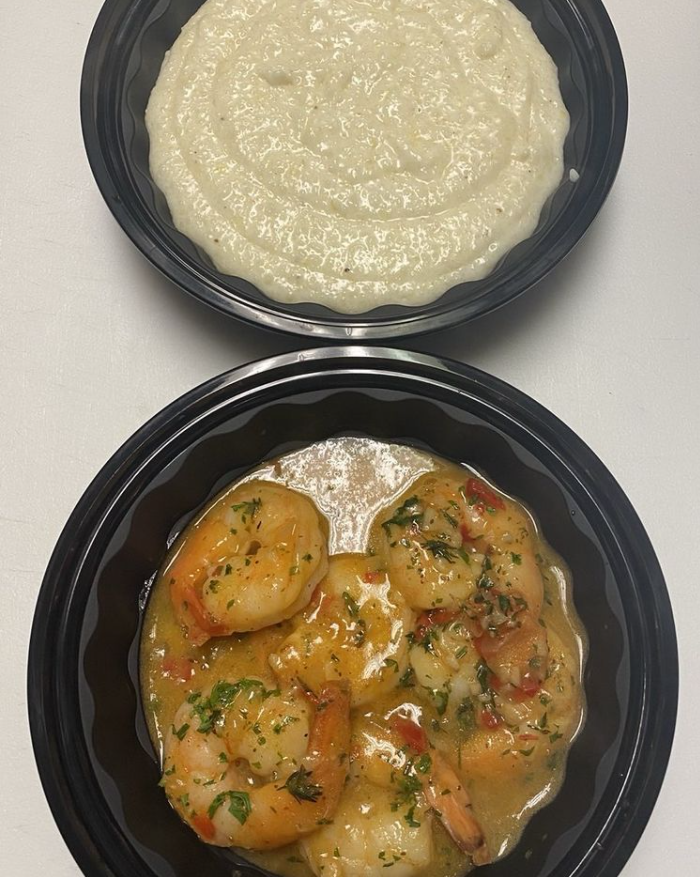 Order Roasted Garlic Shrimp food online from Cafe Mobay store, Bloomfield on bringmethat.com