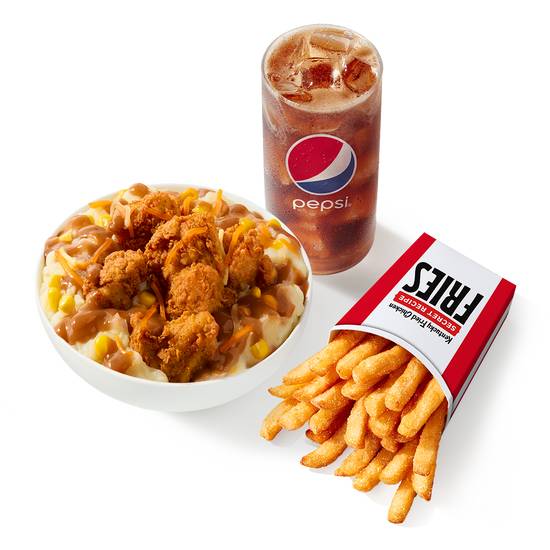 Order Famous Bowl Meal food online from KFC store, Shelby on bringmethat.com