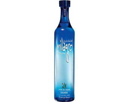 Order Milagro Silver, 750mL tequila (40.0% ABV) food online from Luckys Liquor store, Los Angeles on bringmethat.com