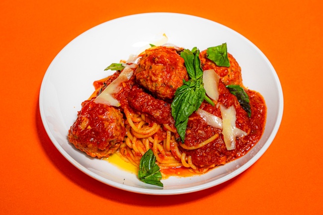 Order Spaghetti & Meatballs food online from Federal Pizza store, Phoenix on bringmethat.com