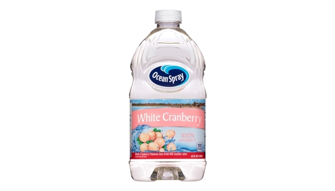 Order Ocean Spray White Cranberry Juice 64oz Bottle food online from Robert Market store, Los Angeles on bringmethat.com