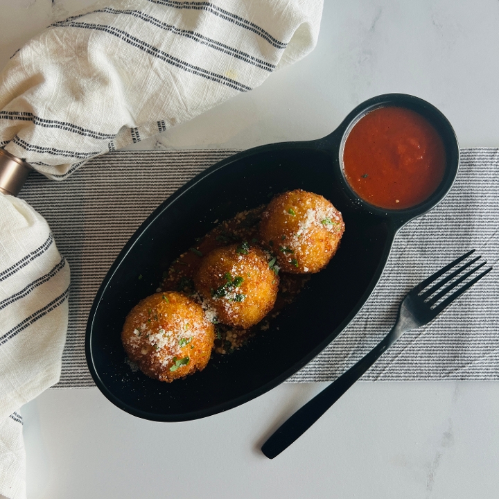 Order Arancini food online from The Fat Tomato Italian Bistro store, West Berlin on bringmethat.com