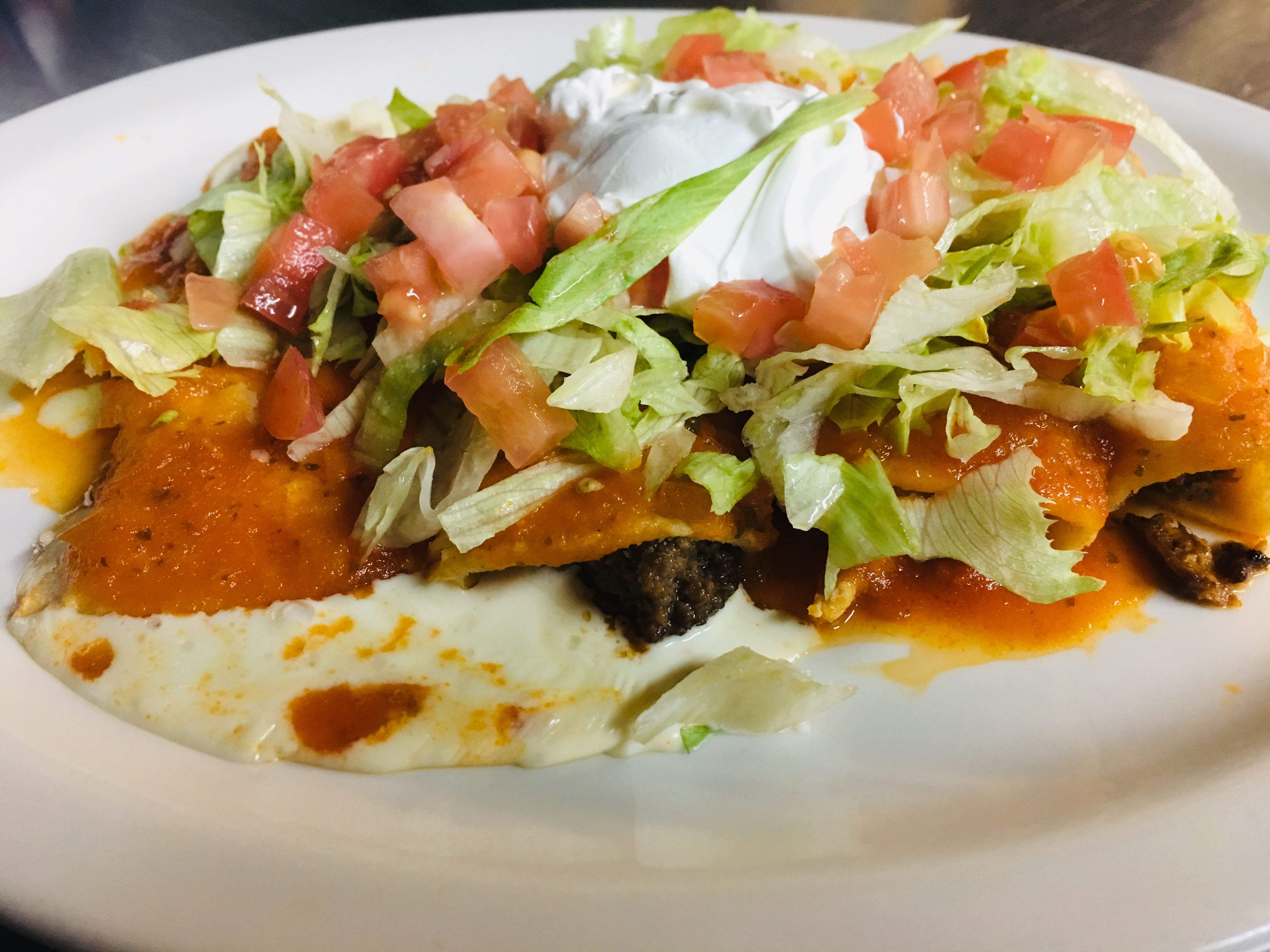 Order Enchiladas Supreme food online from El Patron Mexican Grill & Cantina store, Albany on bringmethat.com