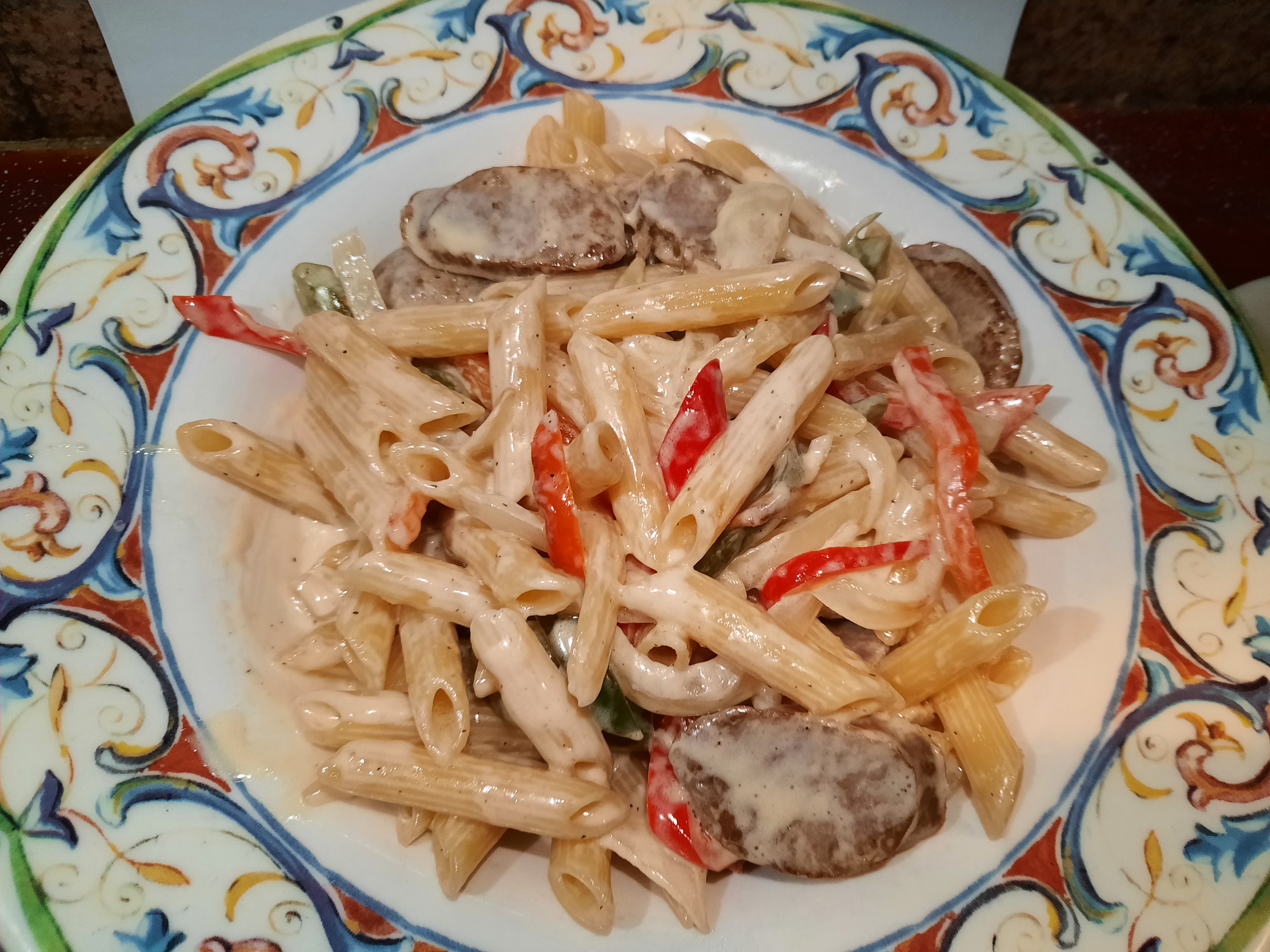 Order Penne Napoli  food online from Galaxy Diner store, New York on bringmethat.com