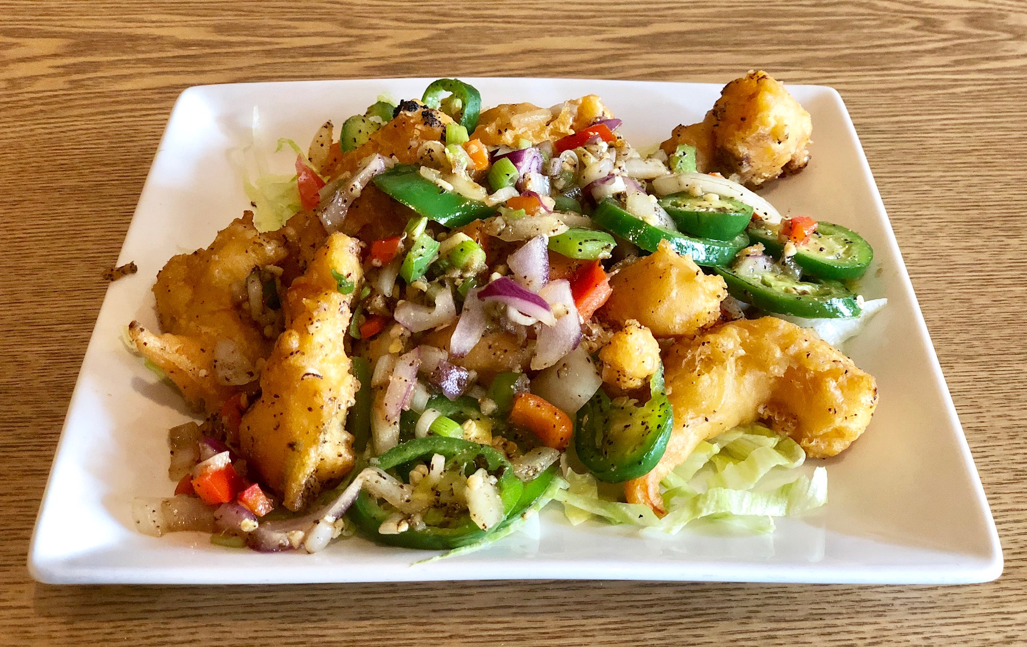 Order Salt and Pepper Shrimp food online from Zume Asian Cuisine store, Denver on bringmethat.com