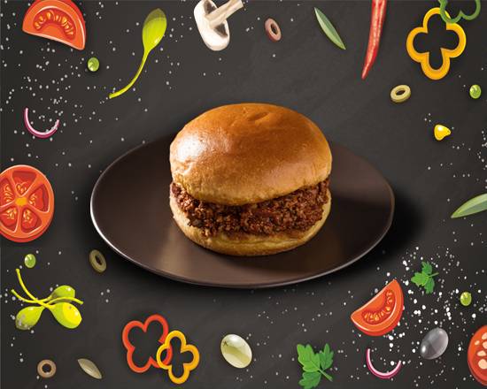 Order Sloppy Joe Burger food online from Burgers & Beyond store, Canton on bringmethat.com