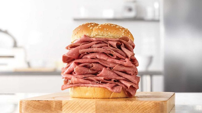 Order Half Pound Roast Beef food online from Arby store, Chattanooga on bringmethat.com