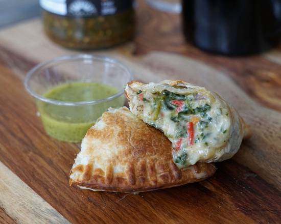 Order N12. Spinach & Cheese food online from Lazo Empanadas store, Denver on bringmethat.com