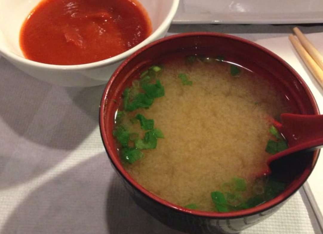 Order Miso Soup food online from Mr. Sushi store, Valencia on bringmethat.com