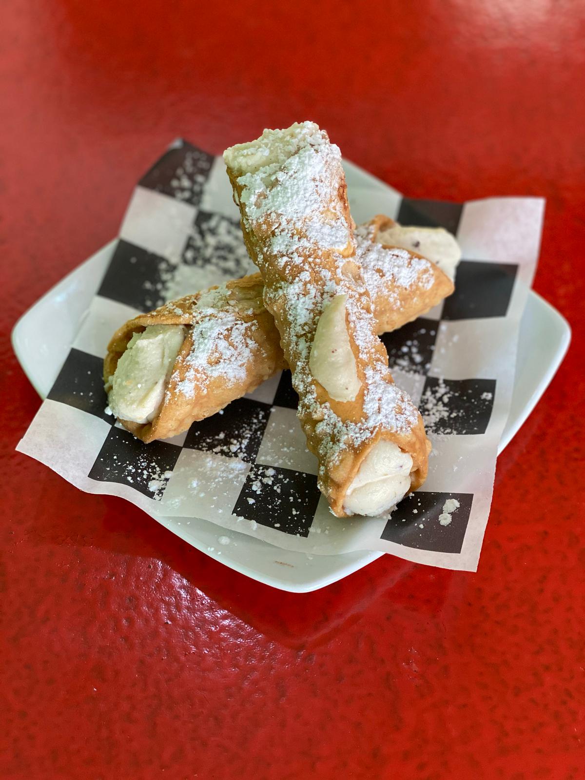 Order Cannoli  food online from Mona Lisa Pizzeria & Sub Shop store, Coral Gables on bringmethat.com