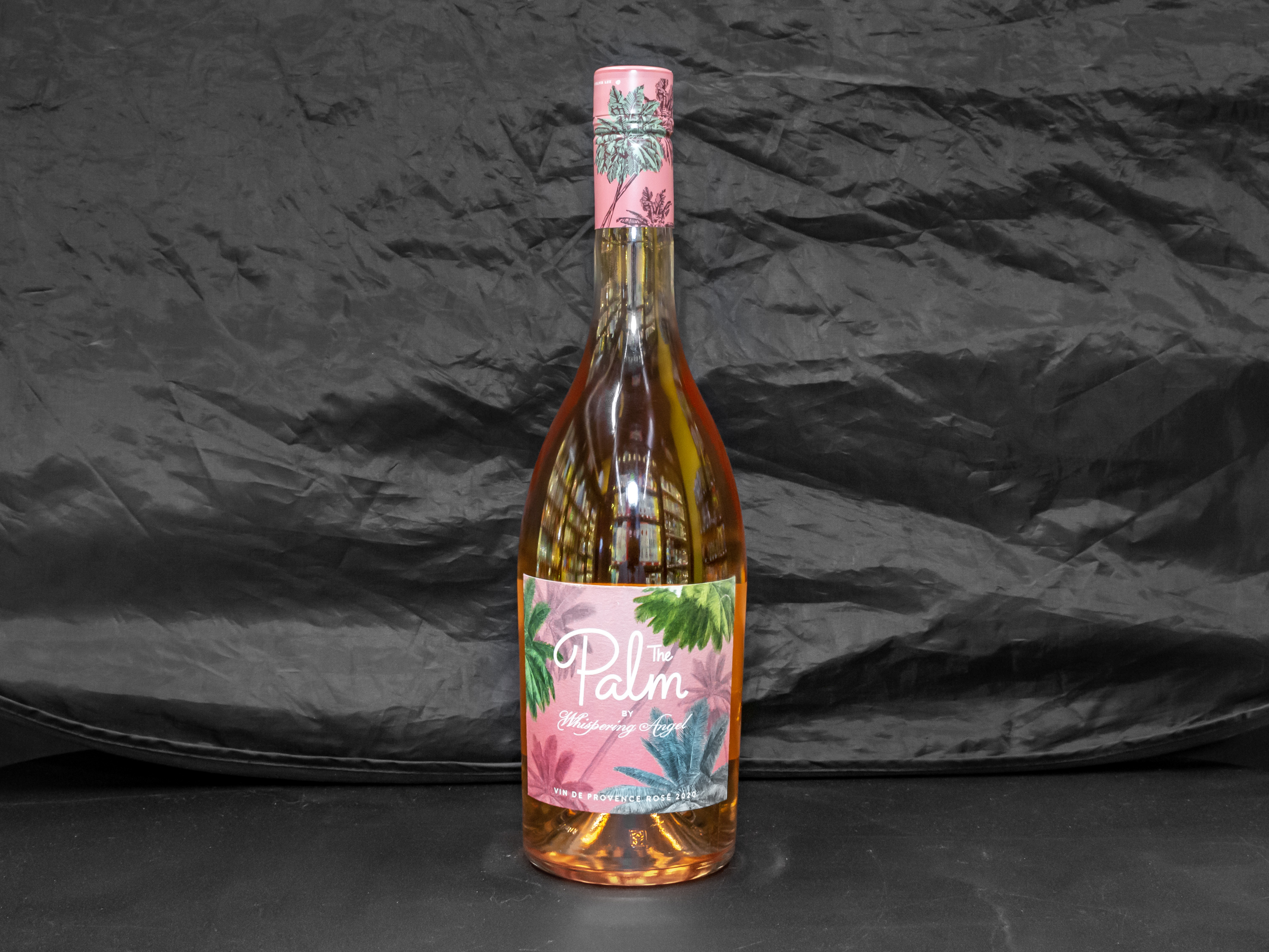 Order The palm by whispering angel rose,750ml(13.0% ABV) food online from Gold Crown Liquors store, Chicago on bringmethat.com
