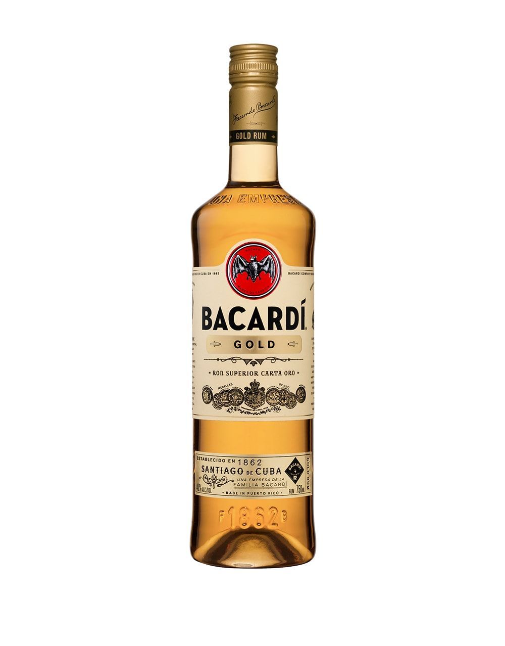 Order Bacardi Gold Rum food online from G & G Liquors store, Lawndale on bringmethat.com