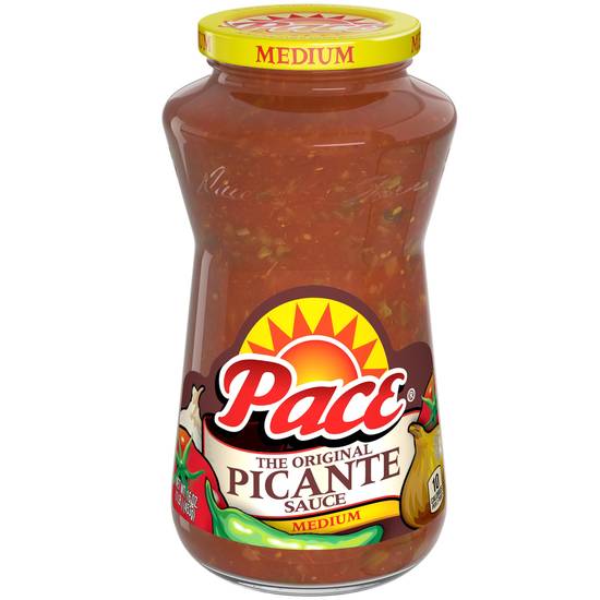Order Pace Medium Picante Sauce, 16 oz. food online from CVS store, LAWTON on bringmethat.com