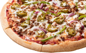 Order Chicken Enchilada Pizza food online from Pizza Patron store, Dallas on bringmethat.com