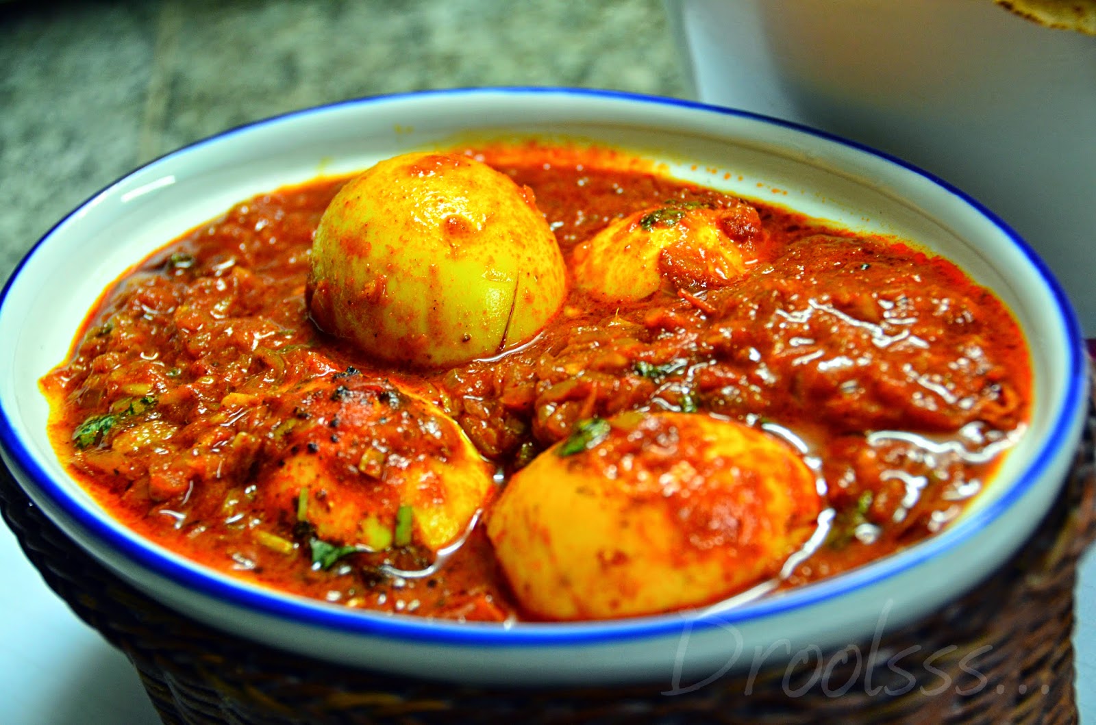 Order Egg Curry food online from Aroma Indian Kitchen store, Columbus on bringmethat.com