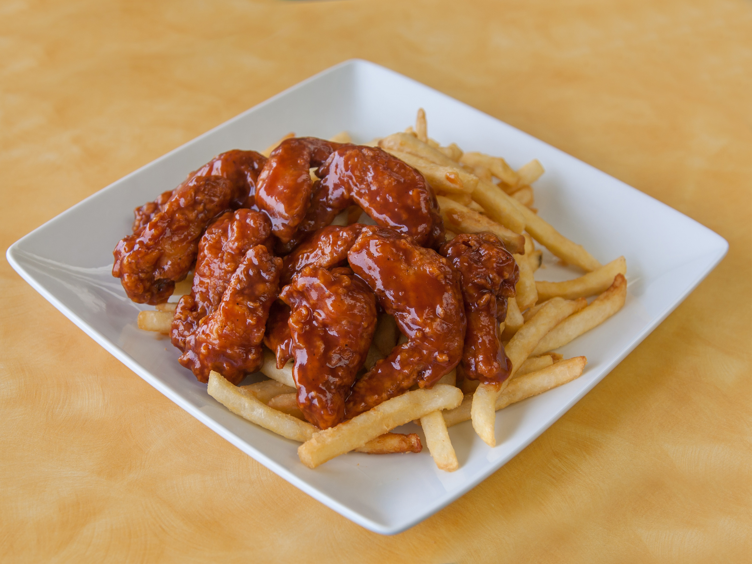 Order 6pc Party Wings Dinner food online from Sharks Fish store, Chicago on bringmethat.com