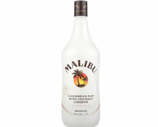 Order Malibu Coconut Rum  24% abv 1.75L food online from Sousa Wines & Liquors store, Mountain View on bringmethat.com