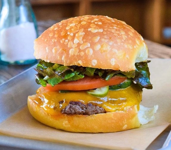 Order Cheese Burger food online from Grass Roots Kitchen store, Tarrytown on bringmethat.com