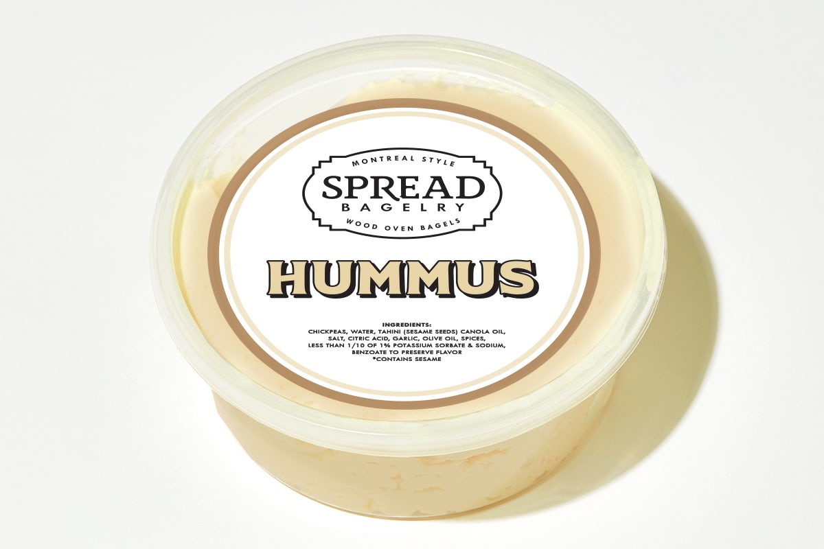 Order Package Hummus food online from Spread Bagelry store, Wayne on bringmethat.com