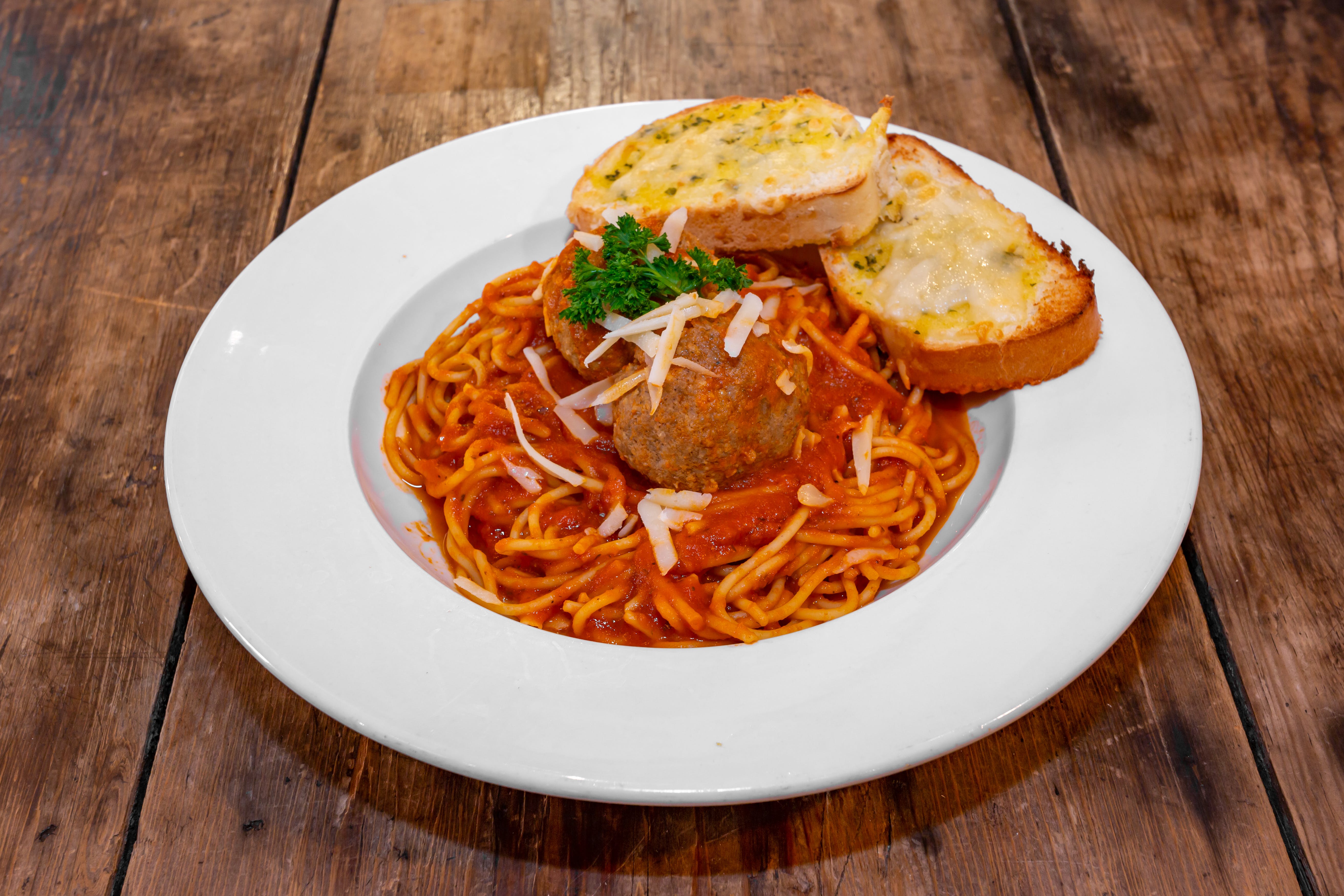 Order Kid's Spaghetti - Kid's Menu food online from Cafe Galleria store, Midway on bringmethat.com
