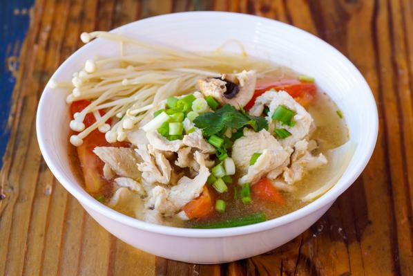 Order Tom Yum Gai Soup food online from Thaitanic Streetfood store, Sausalito on bringmethat.com