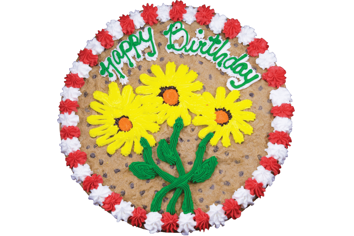 Order #134: Birthday Flowers food online from Nestle Toll House Cafe store, Cedar Park on bringmethat.com