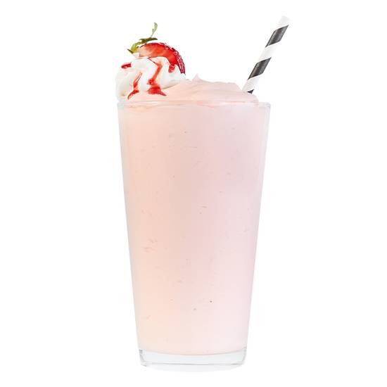 Order Strawberry Milkshake food online from We Pancakes store, Midwest City on bringmethat.com