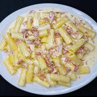Order Spaghetti Carbonara food online from Pietro store, East Meadow on bringmethat.com