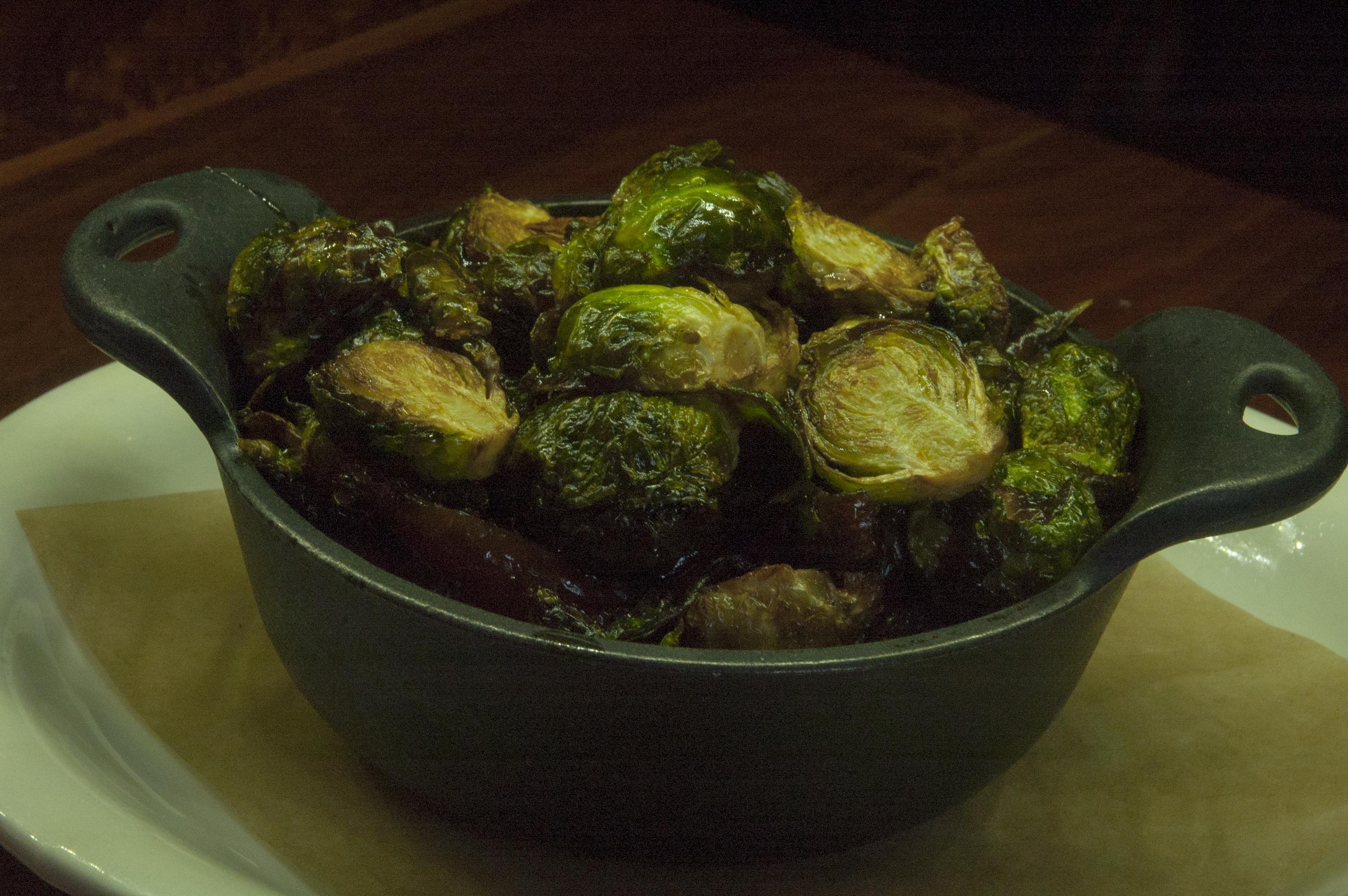 Order Crispy Brussels Sprouts food online from All Acqua Restaurant store, Los Angeles on bringmethat.com