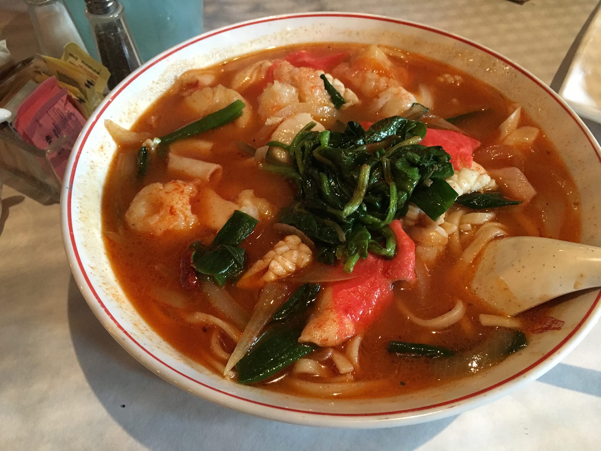 Order Tom Yam Soup food online from Lon U Chinese store, Norcross on bringmethat.com